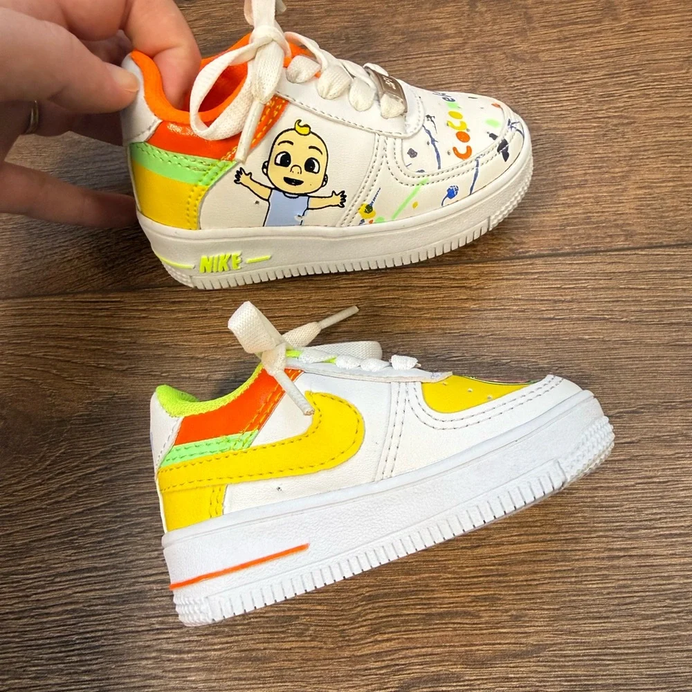 Nike x‎ Cocomelon custom Kids toddler Sneakers